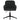 Scaun de birou pivotant, negru, catifea