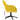 Scaun de birou pivotant, galben, catifea