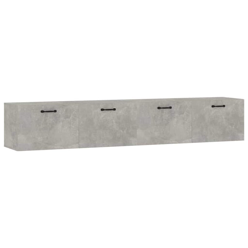 Dulapuri de perete, 2 buc., gri sonoma, 100x36,5x35 cm, lemn