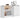 Servante, 2 piese, alb, 60x30x70 cm, lemn prelucrat