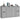 Servantă, 3 buc., sonoma gri, lemn prelucrat