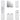 Set dulapuri de baie, 5 piese, alb, lemn prelucrat