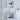 Set dulapuri de baie, 2 piese, alb, lemn prelucrat