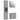Set dulapuri de baie, 3 piese, gri sonoma, lemn prelucrat