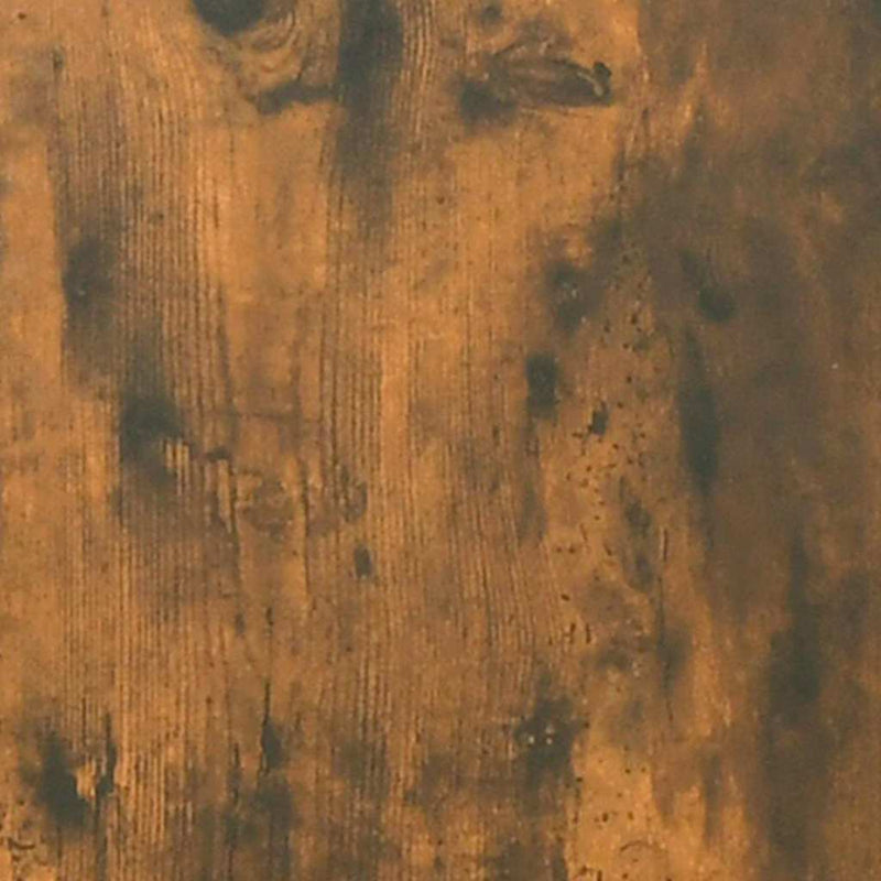 Bibliotecă/Separator de cameră, stejar fumuriu, 60x24x186 cm