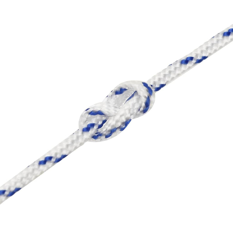 Frânghie de barcă, alb, 2 mm, 500 m, polipropilenă