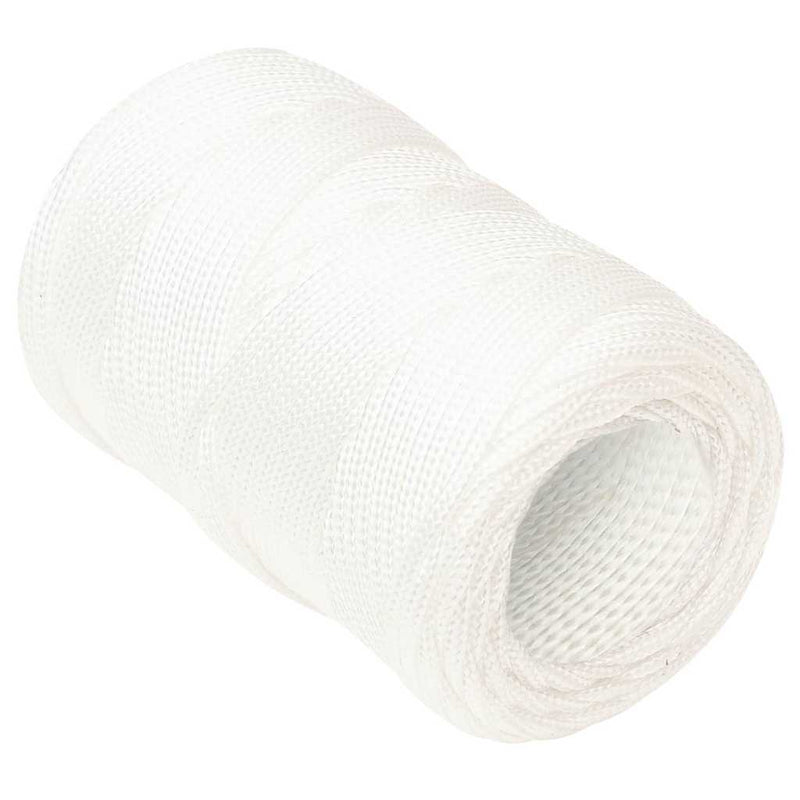 Frânghie de barcă, alb complet, 2 mm, 250 m, polipropilenă