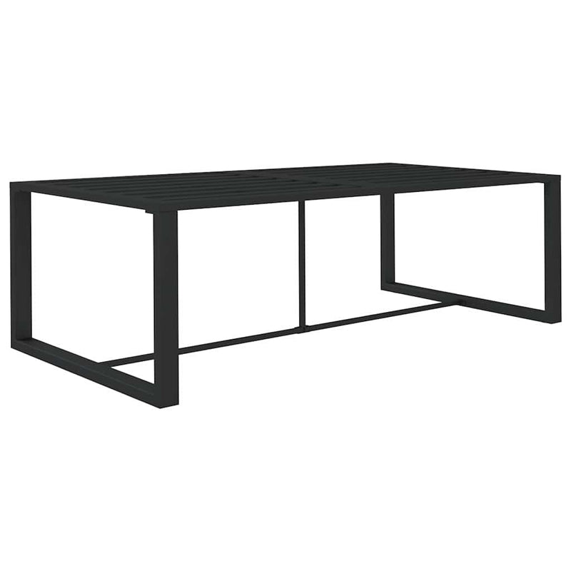 Set mobilier de grădină cu perne, 6 piese, antracit, aluminiu