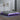 Cadru de pat cu LED, alb, 140x200 cm, lemn masiv