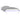 Cadru de pat cu LED mic single, alb, 75x190 cm, lemn masiv