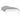 Cadru de pat cu LED mic single, alb, 75x190 cm, lemn masiv