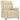 Fotoliu rabatabil, crem, material textil