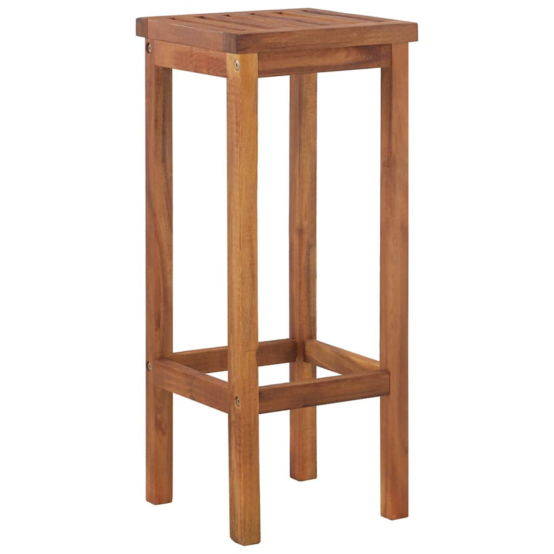 Taburete de bar, 6 buc., lemn masiv de acacia
