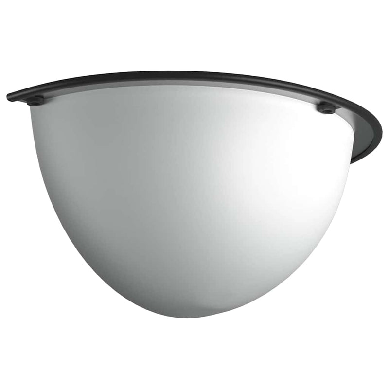 Oglinzi de trafic jumătate de cupolă, 2 buc., Ø40 cm, acril