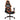 Scaun gaming masaj/suport picioare, negru/portocaliu, piele eco