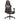 Scaun de gaming cu suport picioare, negru și camuflaj, textil