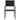 Set mobilier de exterior, 7 piese, negru, poliratan
