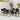Set mobilier de exterior, 7 piese, negru, poliratan