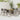 Set de mobilier de exterior, 5 piese, gri, poliratan