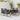 Set de mobilier de exterior, 5 piese, gri, poliratan