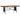 Set mobilier de exterior, 9 piese, negru, poliratan