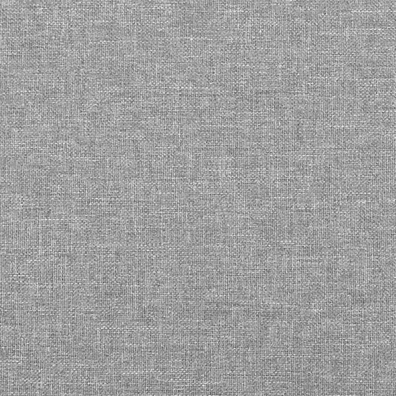 Tăblie de pat, gri deschis, 90x5x78/88 cm, textil