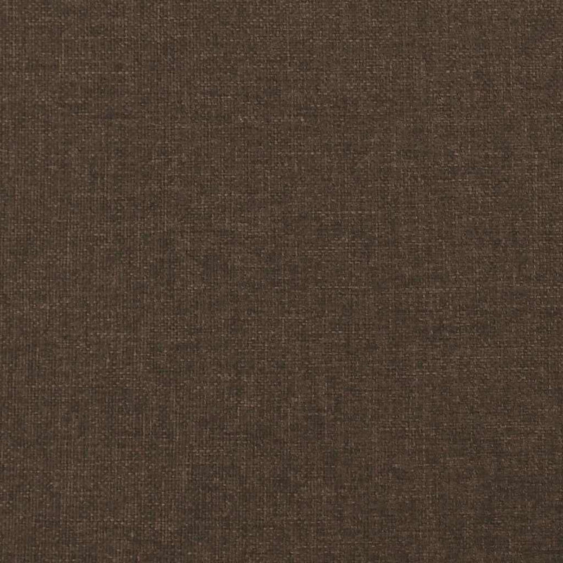 Bancă, maro închis, 70x30x30 cm, textil