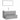 Set de mobilier de baie, gri sonoma, lemn prelucrat