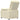 Fotoliu rabatabil, crem, material textil