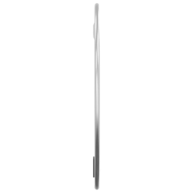 Oglindă de perete rotundă, argintiu, Ø 30 cm