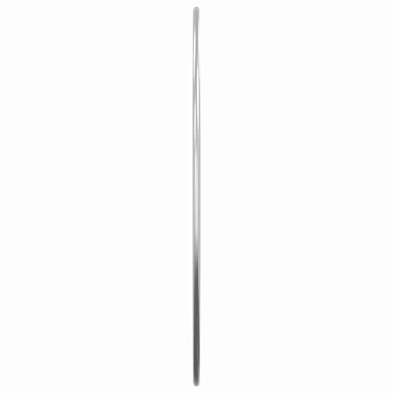 Oglindă de perete rotundă, argintiu, Ø 40 cm