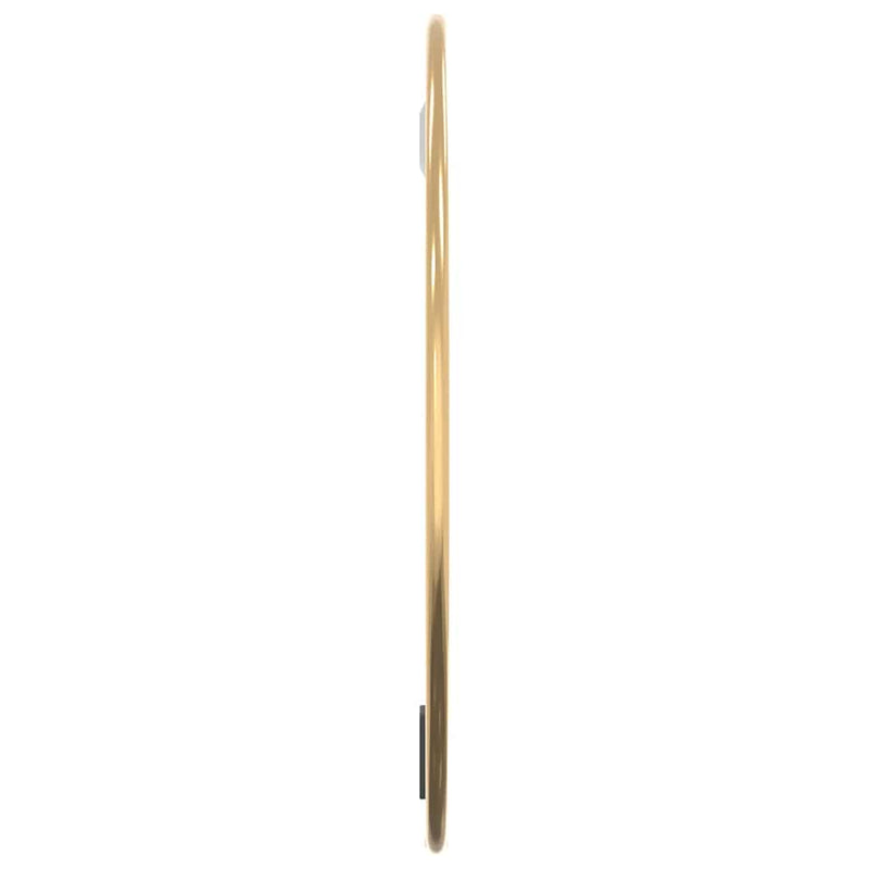 Oglindă de perete rotundă, auriu, Ø 30 cm