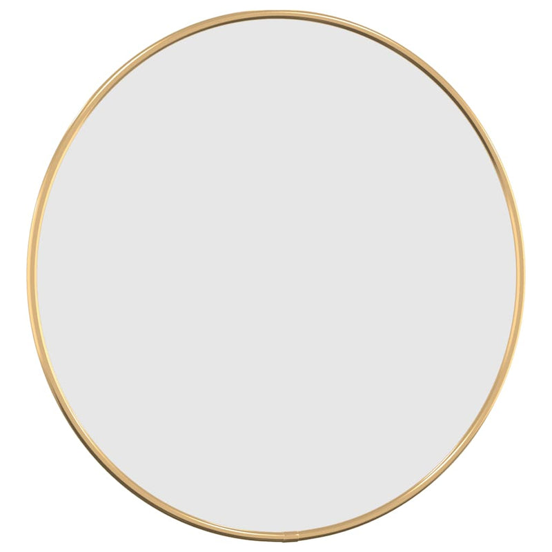 Oglindă de perete rotundă, auriu, Ø 40 cm