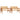 Set mobilier de exterior cu perne, 5 piese, lemn masiv acacia