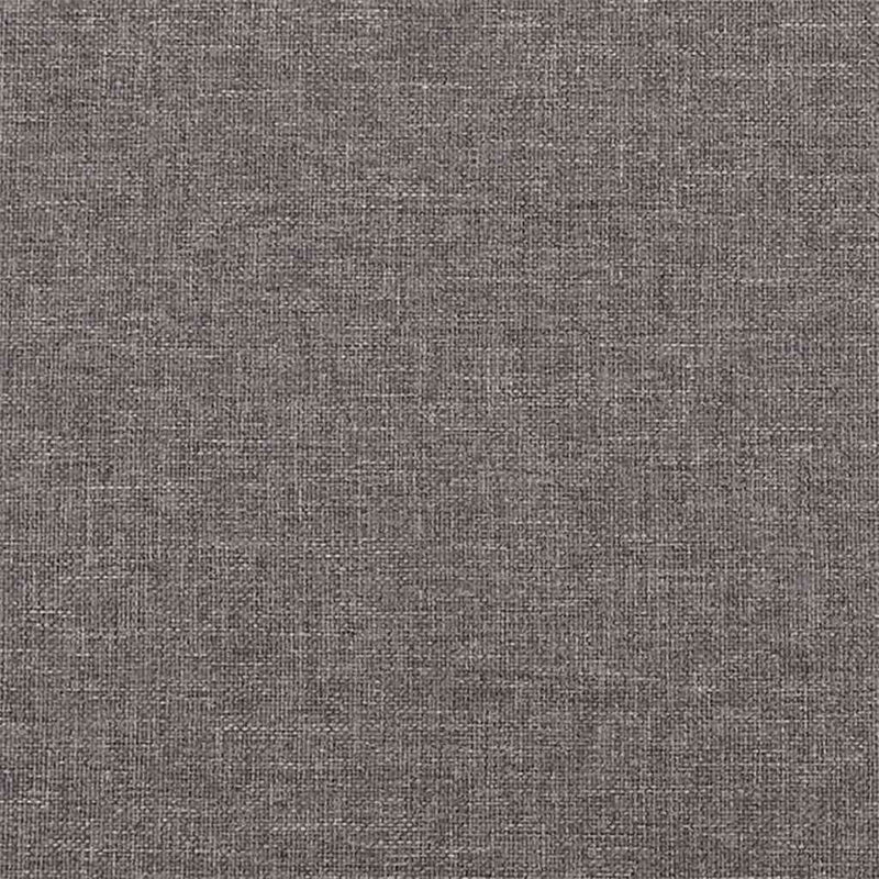 Canapea cu 2 locuri, gri închis, 140 cm, material textil