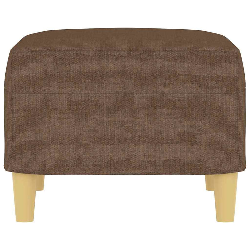 Taburet, maro, 60x50x41 cm, material textil