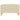 Taburet, crem, 70x55x41 cm, material textil