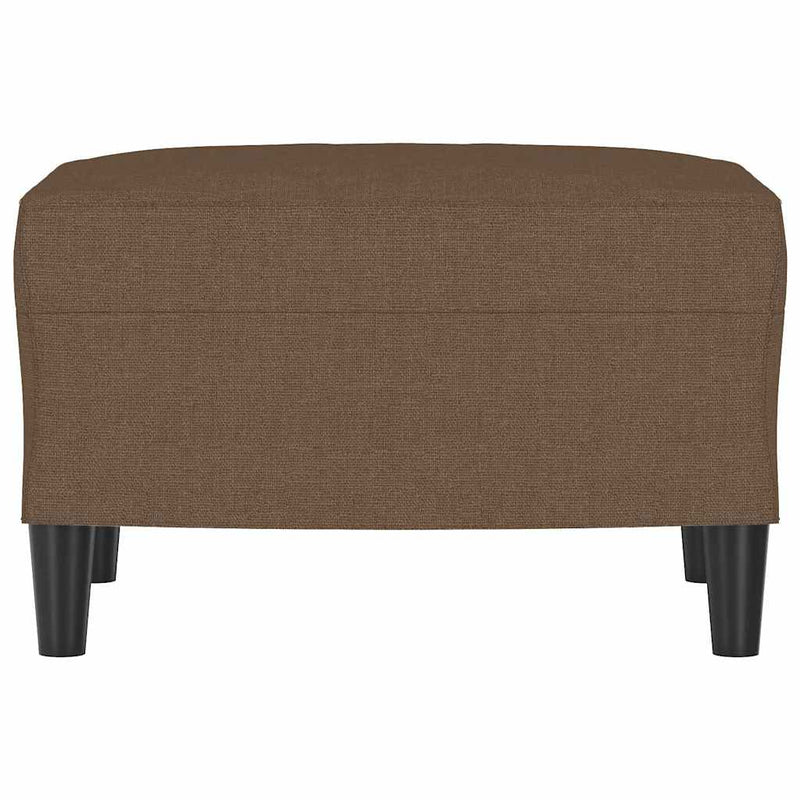 Taburet, maro, 60x50x41 cm, material textil