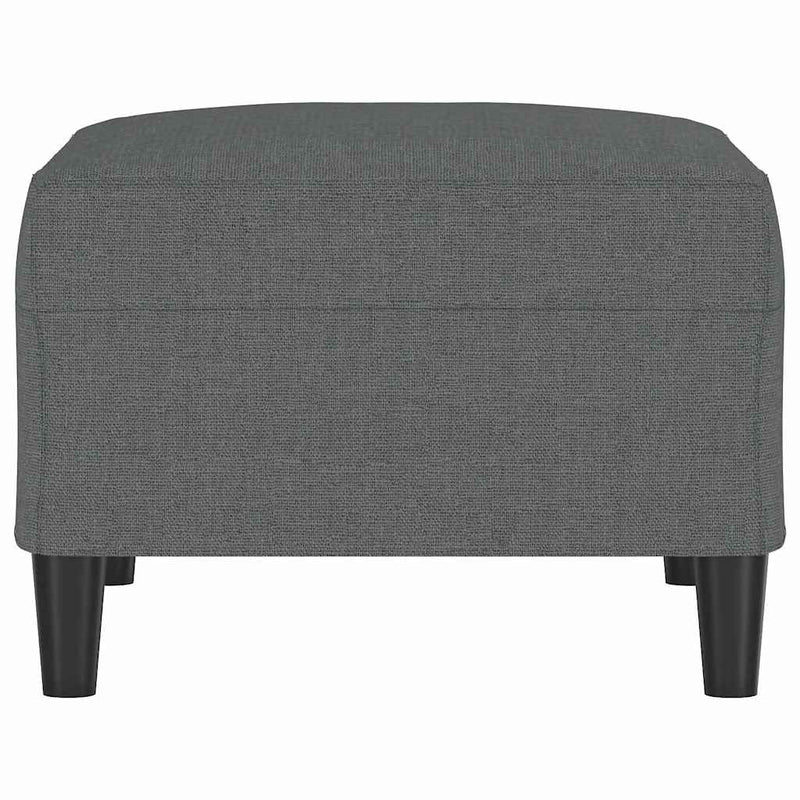 Taburet, gri închis, 70x55x41 cm, material textil