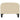 Taburet, crem, 70x55x41 cm, material textil