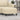 Taburet, crem, 70x55x41 cm, material textil