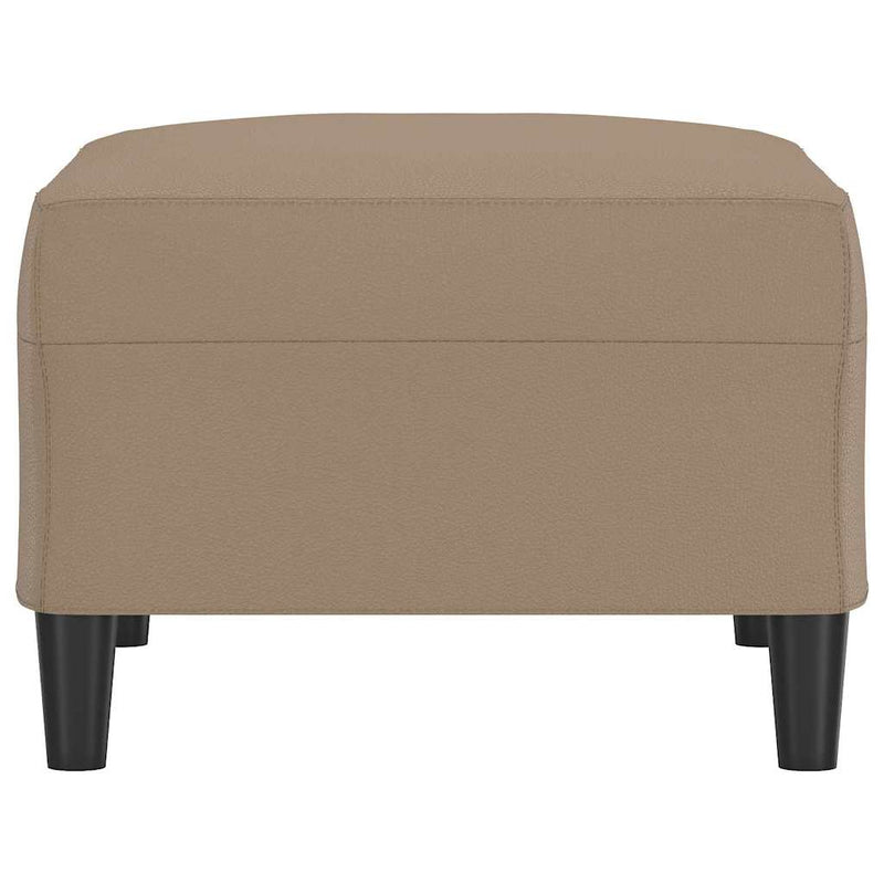 Taburet, cappuccino, 70x55x41 cm, piele ecologică
