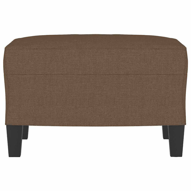 Taburet, maro, 60x50x41 cm, material textil