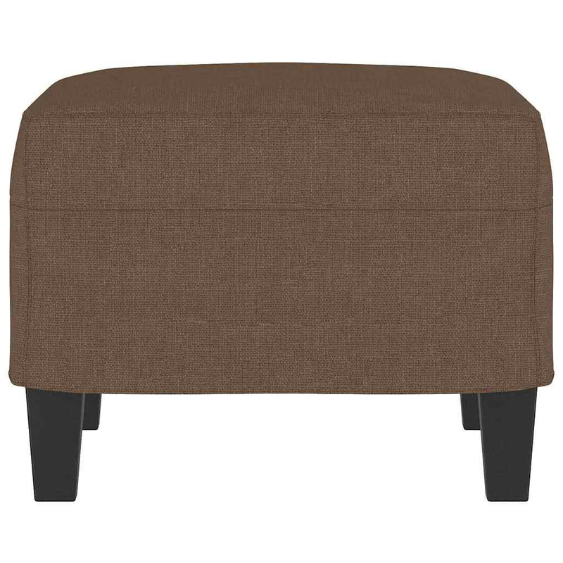 Taburet, maro, 60x50x41 cm, material textil