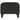 Taburet, negru, 60x50x41 cm, material textil