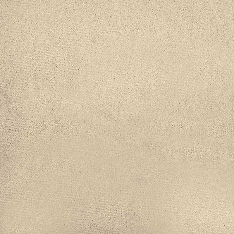 Taburet, crem, 60x50x41 cm, microfibră