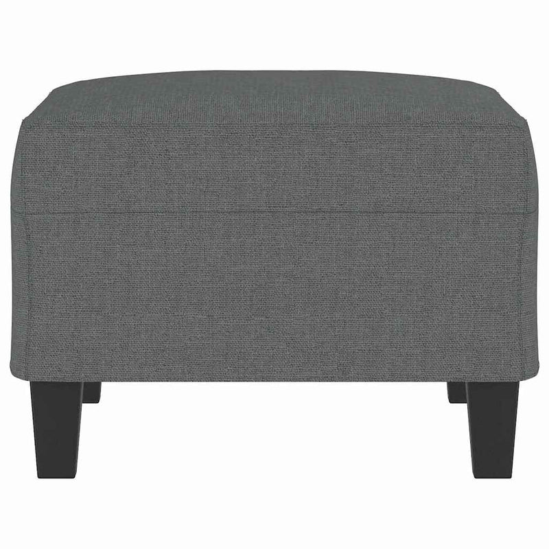 Taburet, gri închis, 70x55x41 cm, material textil