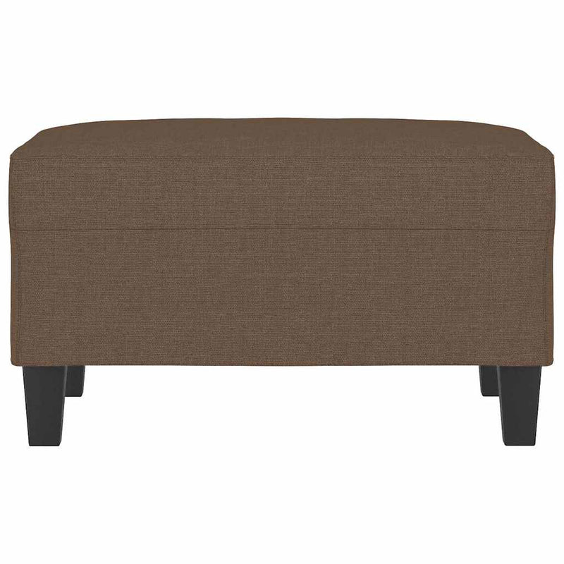 Taburet, maro, 70x55x41 cm, material textil