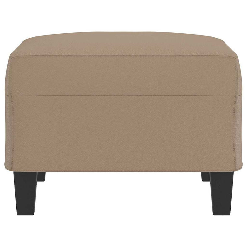 Taburet, cappuccino, 70x55x41 cm, piele ecologică