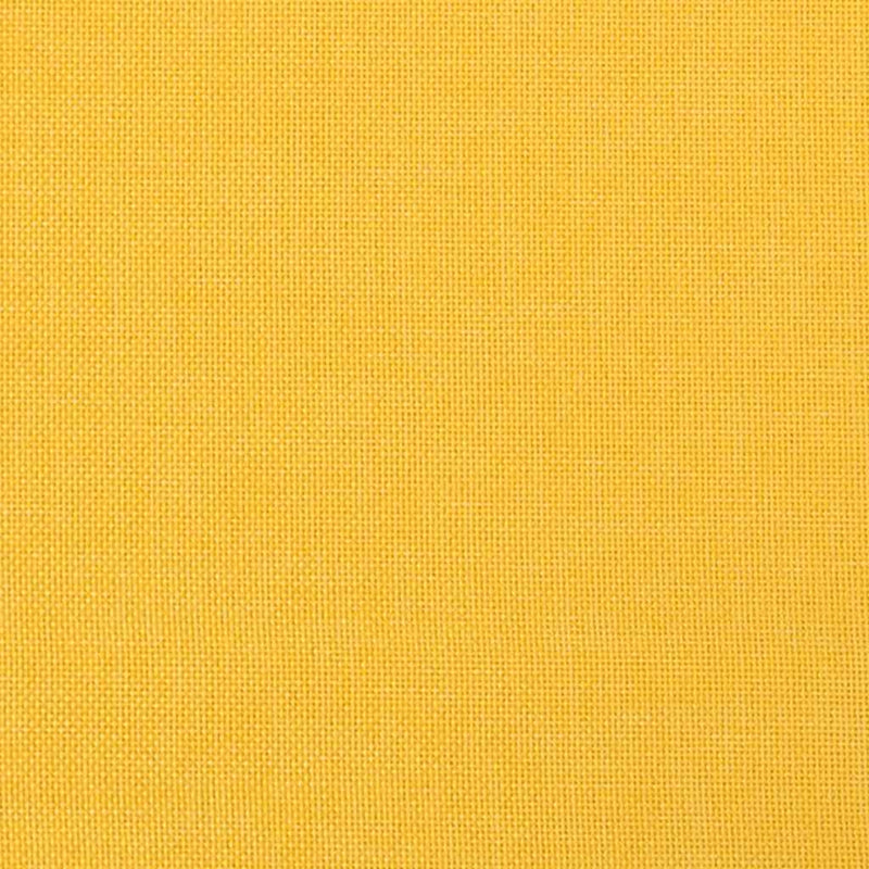 Bancă, galben deschis, 100x35x41 cm, textil